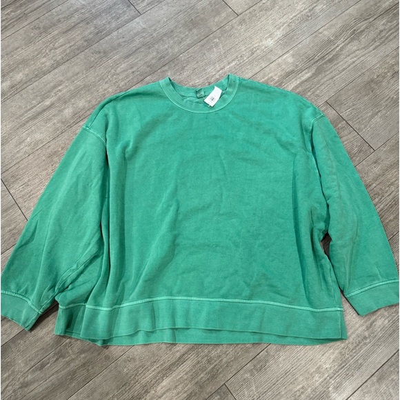 LAST PRICE 🌻OLD NAVY cropped vintage French terry sweatshirt ✨ - Picture 9 of 12